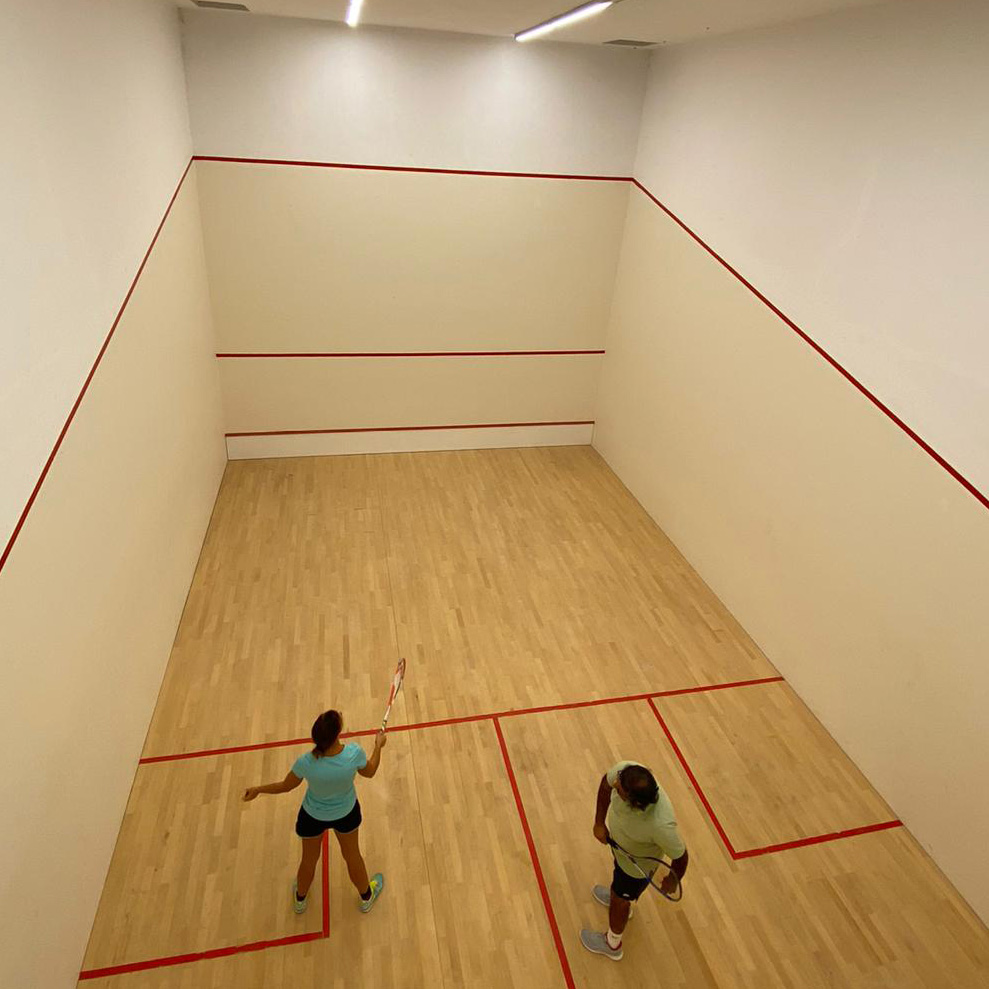 “ANYONE FOR SQUASH?